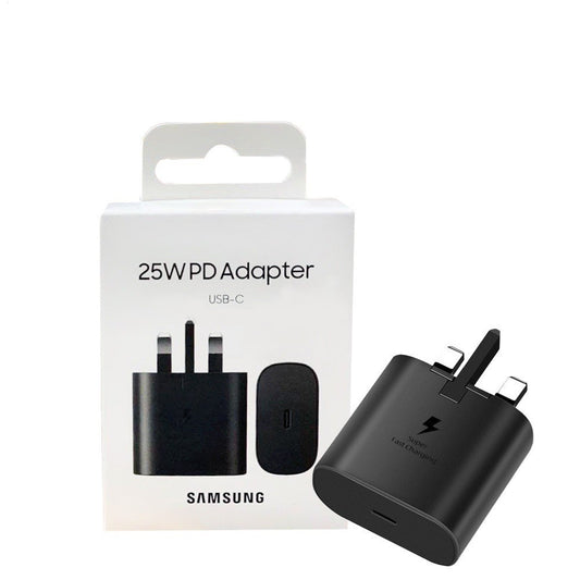 25W Travel PD Adapter for Super Fast Charging(w/o cable) | Samsung | Suitable for Galaxy A and S series devices